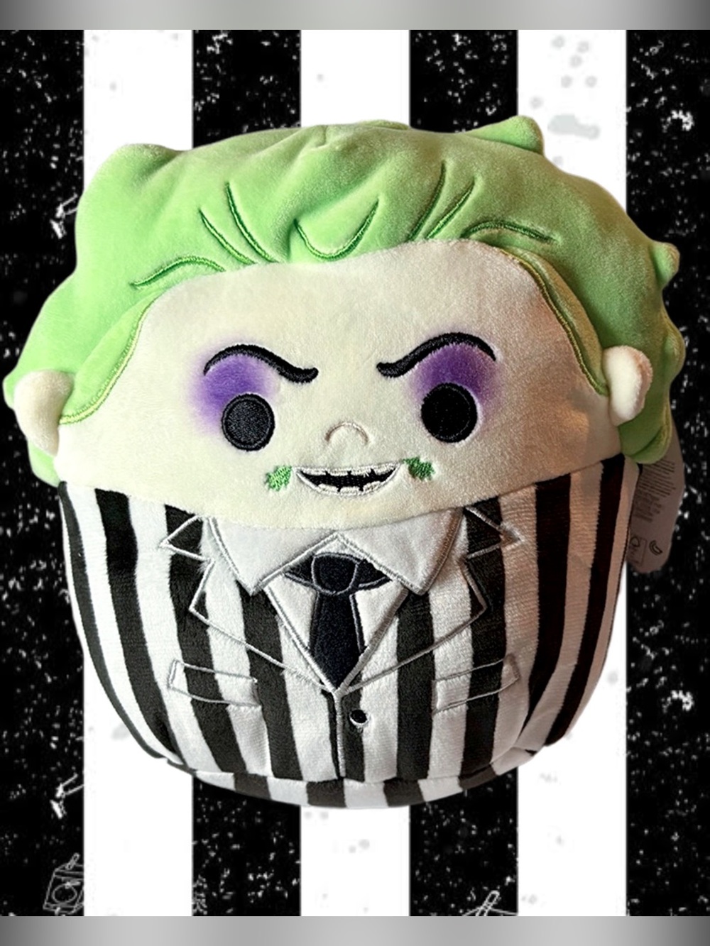 Beetlejuice 8” Squishmallow Plushie NWT